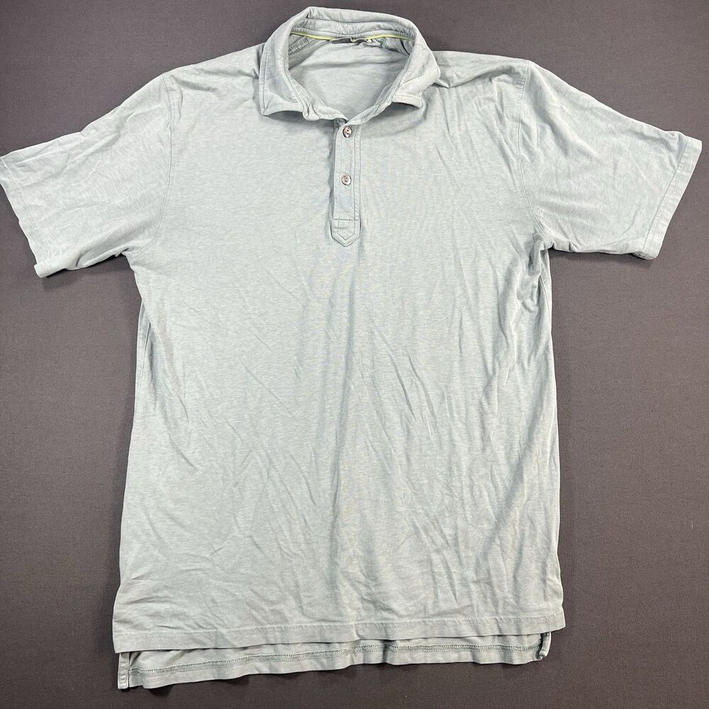 Tasc Performance Polo Shirt Men S Bamboo Blend Short Sleeve Gray Polo
